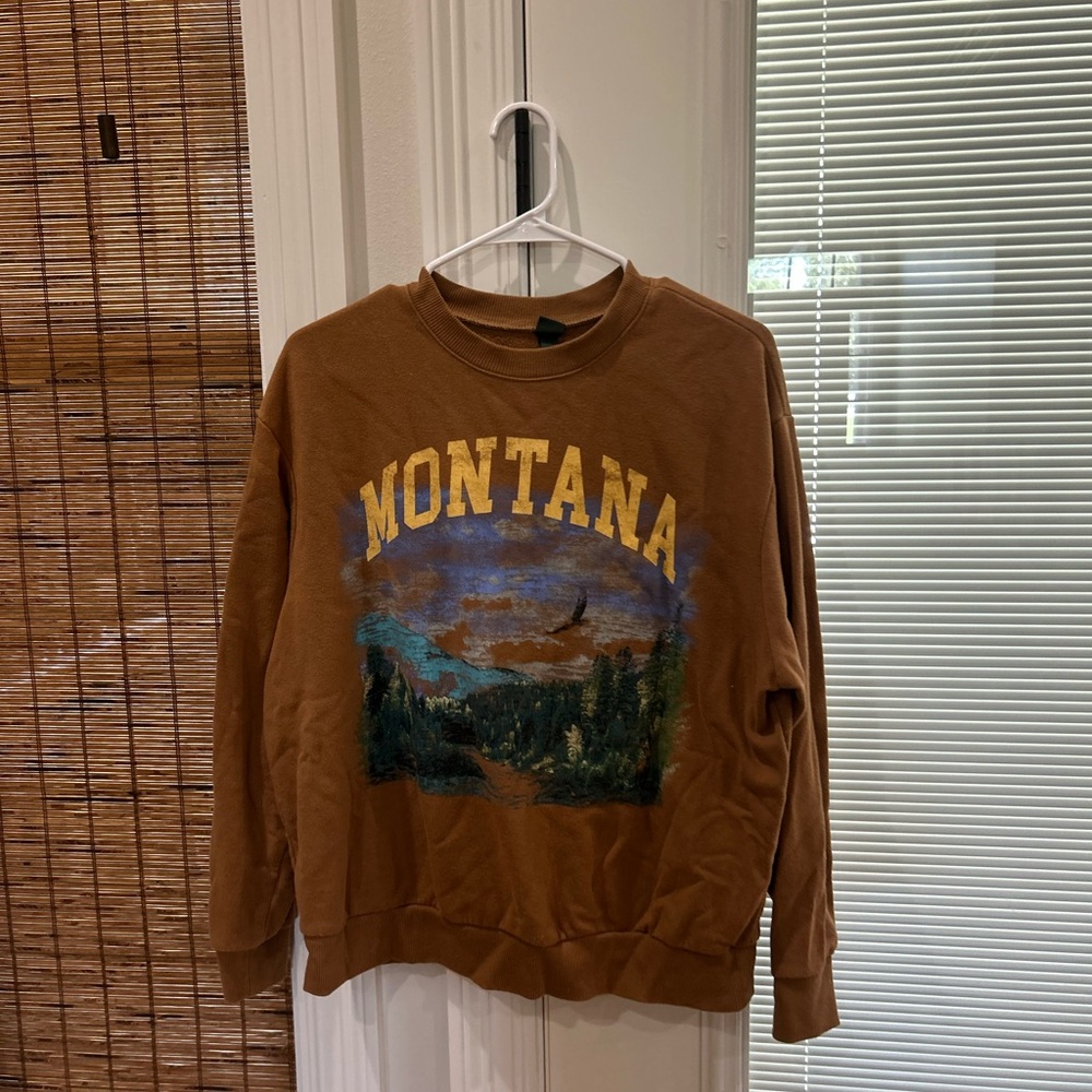 Wild Fable Tan Ribbed Sweatshirt